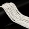 Natural White Howlite Smooth Rondelle Beads Size 2x6mm 15.5" Strand